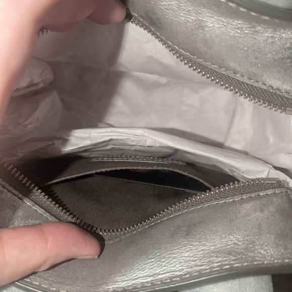 Frye Metallic Leather Mini Satchel Tote – Authentic - Picture 10 of 10